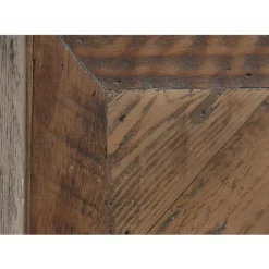 INTERIOR'S - Table de chevet 1 tiroir pieds bois marron - empreintes interior's