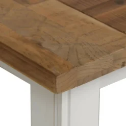 INTERIOR'S - Table rectangulaire bois blanc - rivages interior's