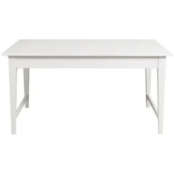 INTERIOR'S - Table rectangulaire bois blanc - rhode island interior's