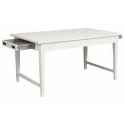INTERIOR'S - Table rectangulaire bois blanc - rhode island interior's