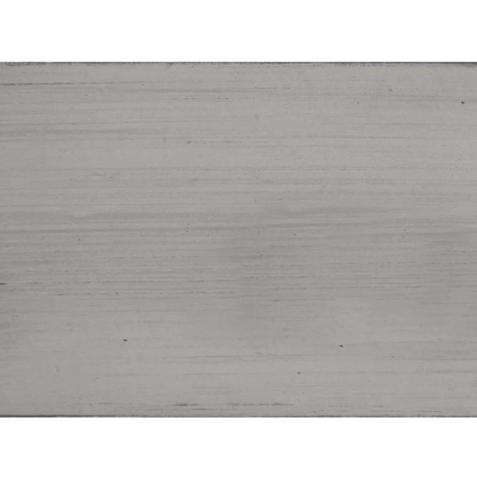 INTERIOR'S - Table ronde extensible pied central bois gris - château interior's