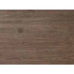 INTERIOR'S - Table ronde extensible pied central bois gris - château interior's