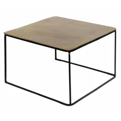 INTERIOR'S - Tables basses gigognes (set de 2 pièces) fer gris - factory interior's