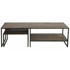 INTERIOR'S - Tables basses gigognes bois marron - manufacture interior's