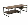 INTERIOR'S - Tables basses gigognes bois marron - manufacture interior's