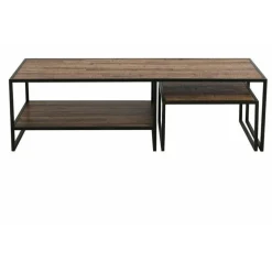INTERIOR'S - Tables basses gigognes bois marron - manufacture interior's