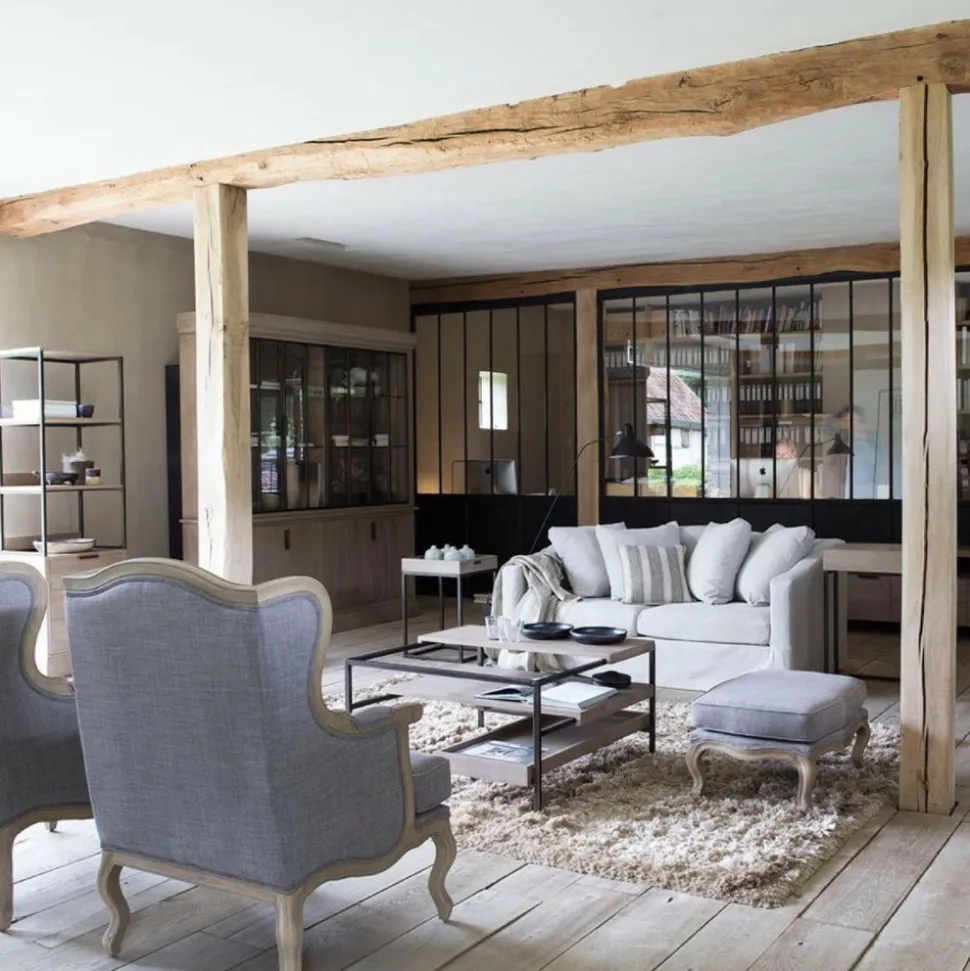 INTERIOR'S - Tables gigognes bois marron - demeure interior's