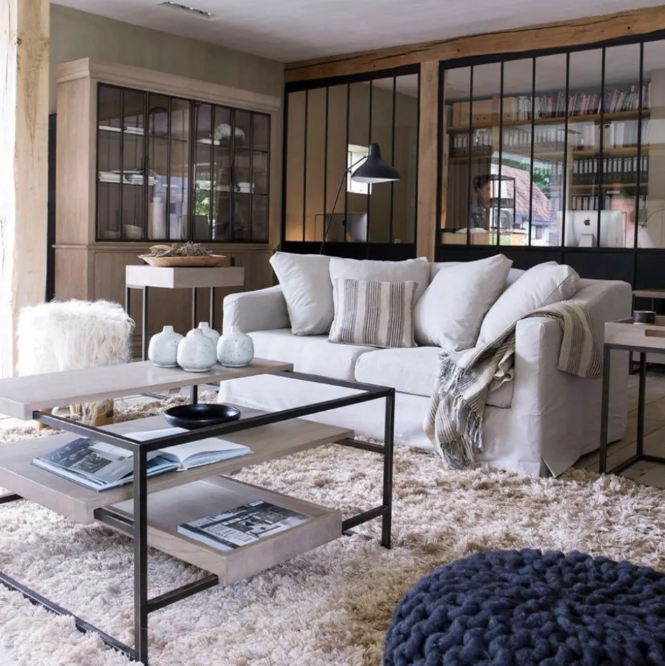 INTERIOR'S - Tables gigognes bois marron - demeure interior's