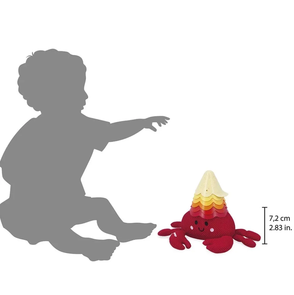 JANOD - Jouet de bain bernard et sa coquille