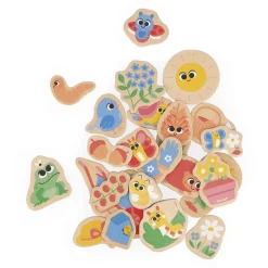JANOD - Magnets jardin 24 pièces