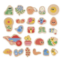 JANOD - Magnets jardin 24 pièces