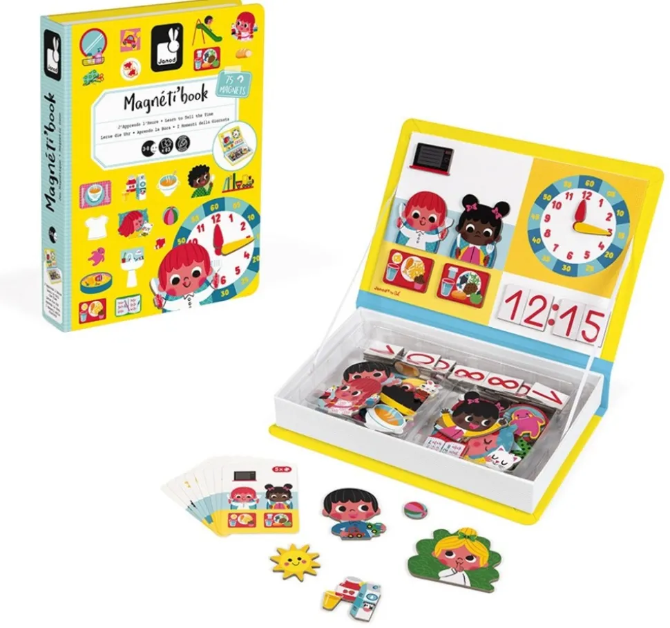 JANOD - Magnéti'book j'apprends l'heure