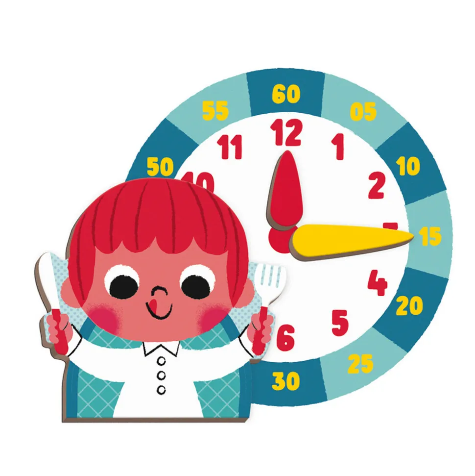 JANOD - Magnéti'book j'apprends l'heure