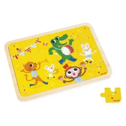 JANOD - Puzzle en bois c'est la fête 24 pièces