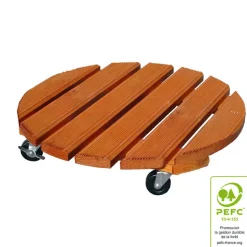 JANY - Roul'bac rond, en bois PEFC Ø 50 cm