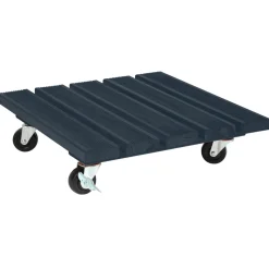 JANY - Roule-pot Roulbac couleur 40 x 40 cm - Coloris Anthracite