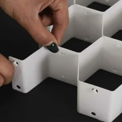 JE CHERCHE UNE IDEE - Séparateur de tiroir modulable 36 x 35 cm (lot de 3)