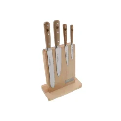 Jean dubost bloc de 4 couteaux bois - c0004220pef036