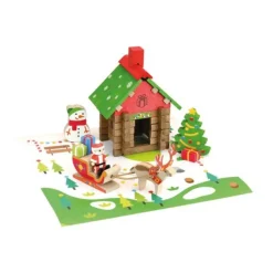 JEUJURA - Maison du père noël - 50 pièces