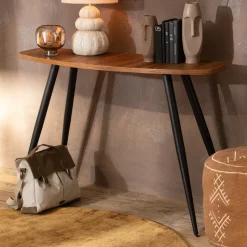 JLINE - Jline - pouf cylindre motifs ethniques en coton