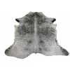 J-LINE - Tapis peau de vache gris 218 x 225 cm