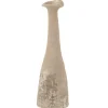 J-LINE - Vase antique en céramique naturel 18.5x18.5x59 cm