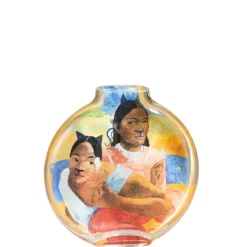 J-LINE - Vase en céramique multicolore 24.5x5x25 cm "inspired by when will you marry?"