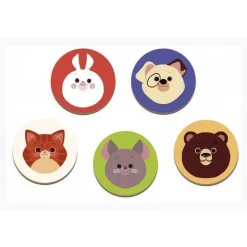 JURATOYS-JANOD - Tableau d'organisation magnétique en bois pour enfants