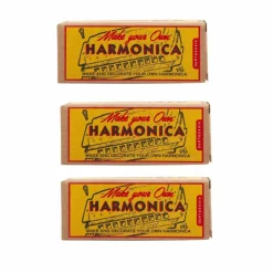 KIKKERLAND - 3 harmonicas à monter soi-même