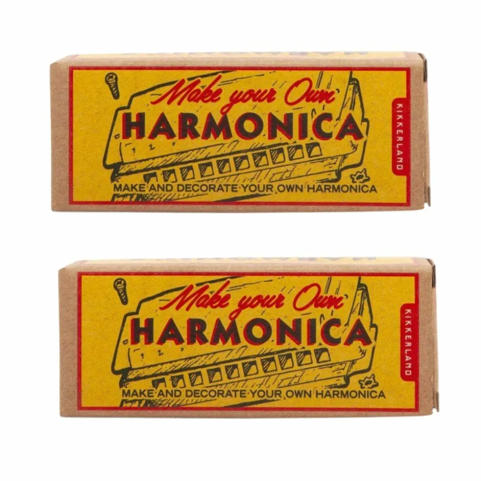 KIKKERLAND - 2 harmonicas à faire soi-même