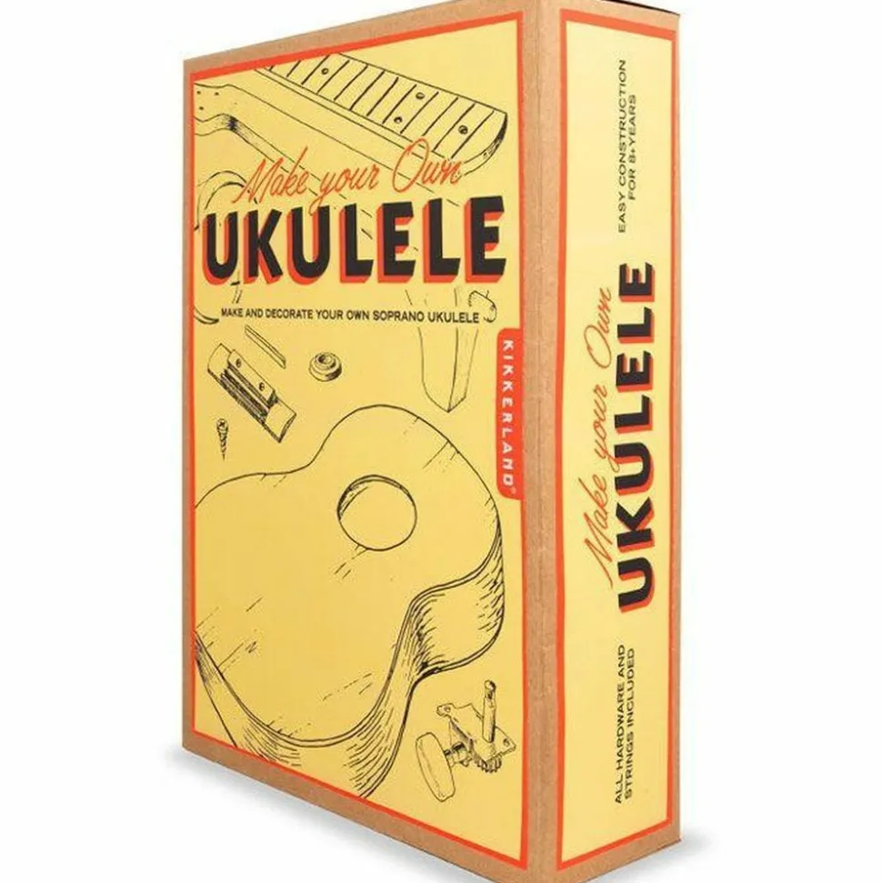 KIKKERLAND - 2 ukulélé à monter soi-même