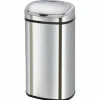 KITCHEN MOVE - Poubelle de cuisine automatique majestic argent acier inoxydable 68l