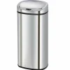 KITCHEN MOVE - Poubelle de cuisine automatique majestic argent acier inoxydable 80 l