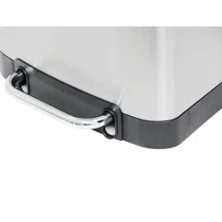 KITCHEN MOVE - Poubelle de cuisine à pédale greenwich argent acier inoxydable 30 l