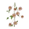 KSD DÉCO - Guirlande de fleurs en polyester L130cm