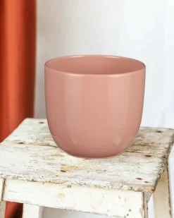 LA GREEN TOUCH - Cache pot oslo saumon