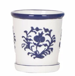 LA GREEN TOUCH - Cache-pot malaga bleu