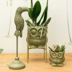 LA GREEN TOUCH - Ornement toucan multicolore