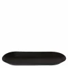 LA GREEN TOUCH - Plateau ovale noir pour plantes