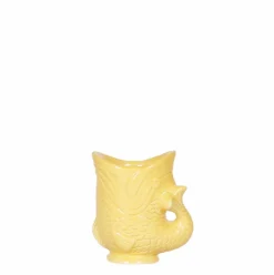 LA GREEN TOUCH - Pot décoratif fish - jaune