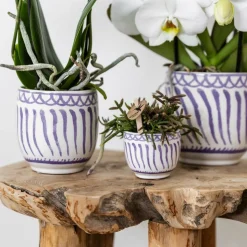 LA GREEN TOUCH - Pot décoratif granada lilas