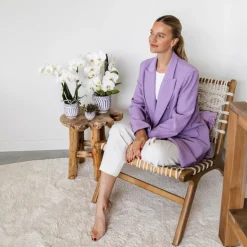 LA GREEN TOUCH - Pot décoratif granada lilas