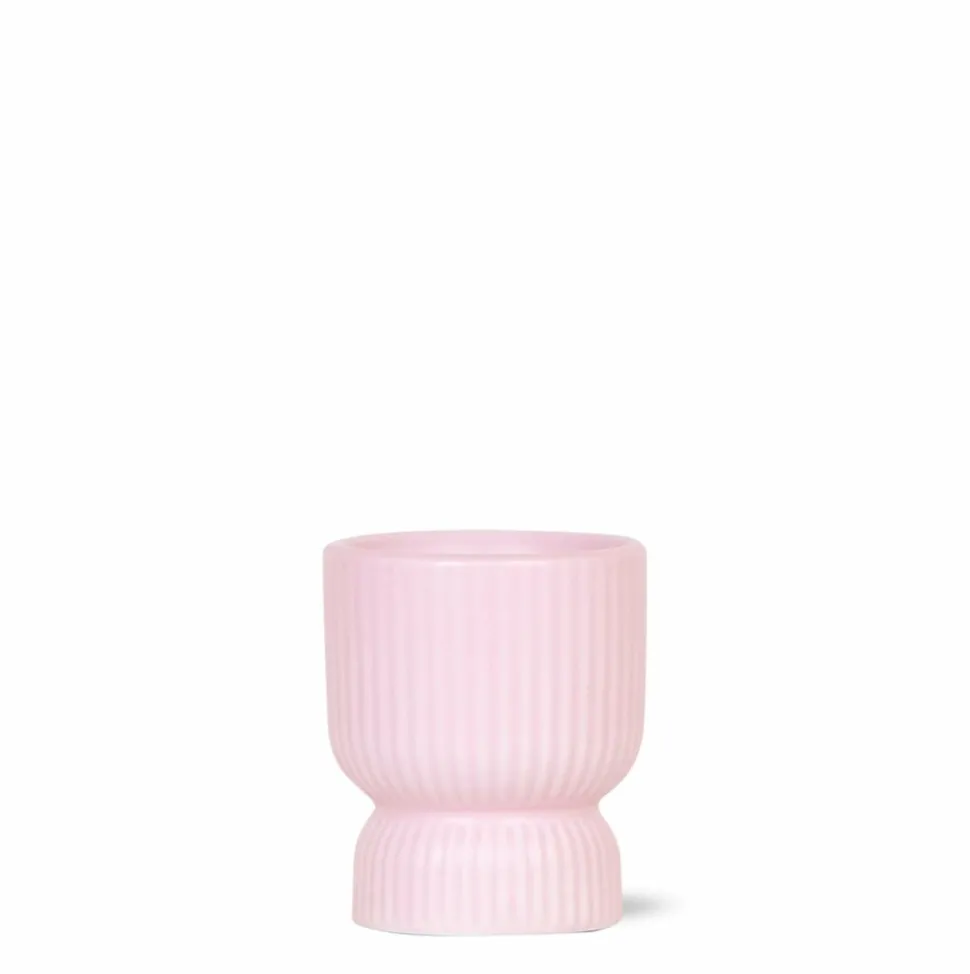 LA GREEN TOUCH - Pot décoratif diabolo rose