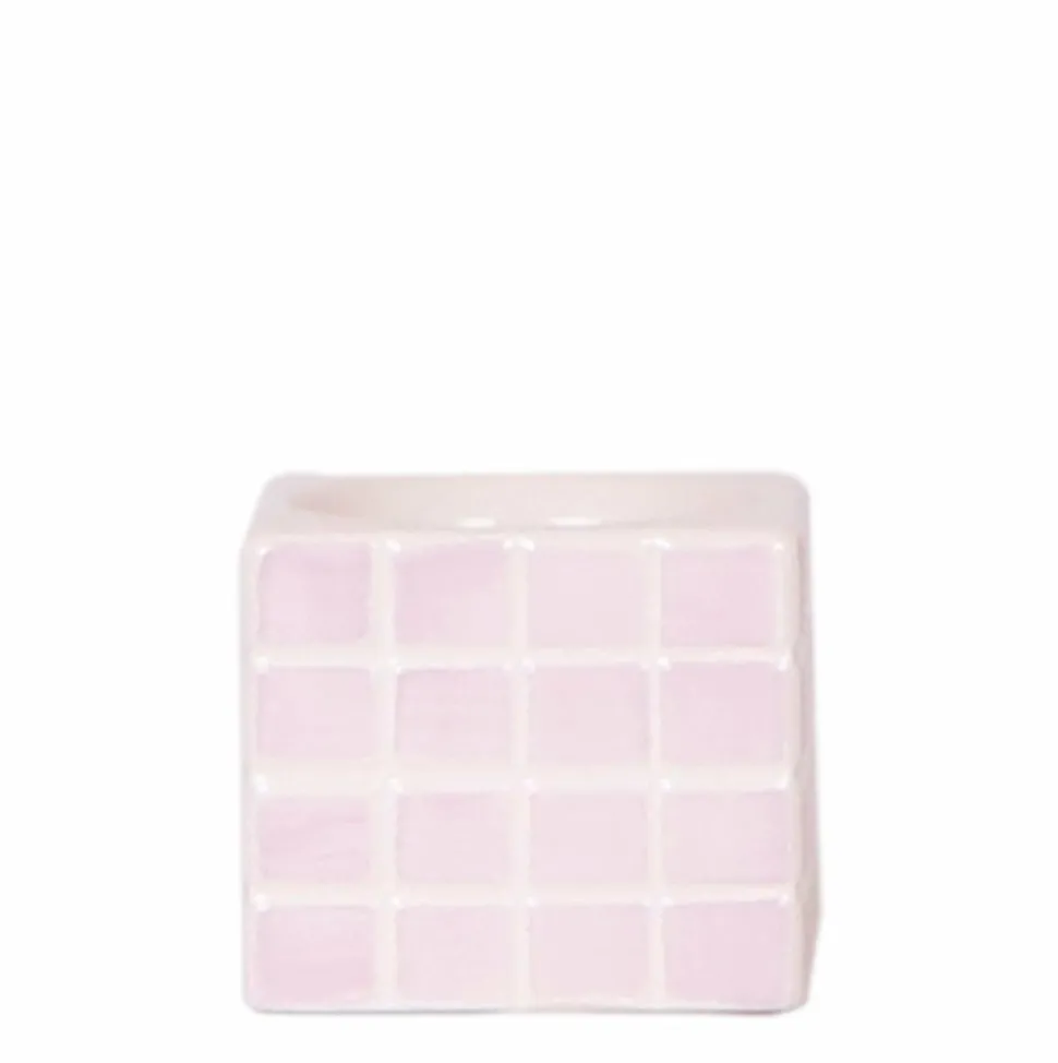 LA GREEN TOUCH - Pot décoratif mosa rose