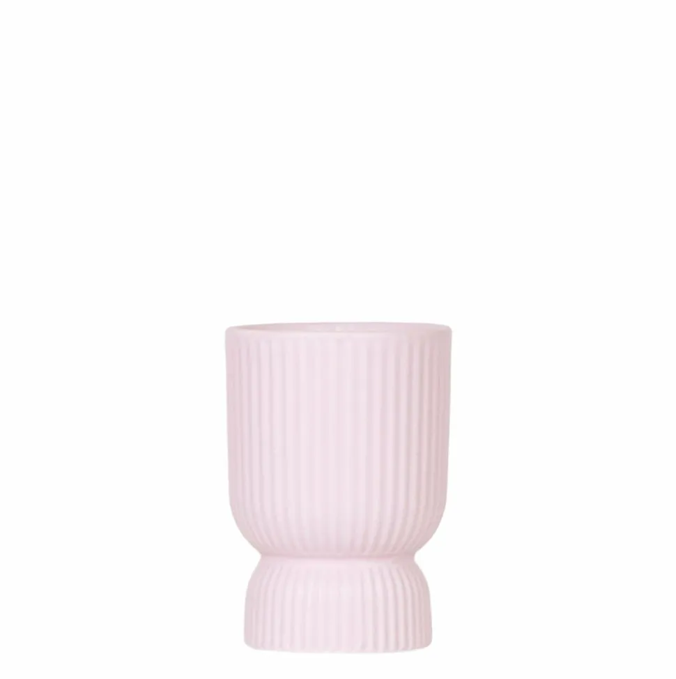 LA GREEN TOUCH - Pot décoratif diabolo rose