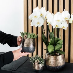 LA GREEN TOUCH - Pot décoratif elite en cuivre