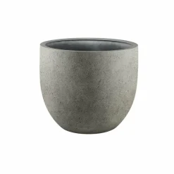 LA GREEN TOUCH - Pot grigio egg naturel 45 cm