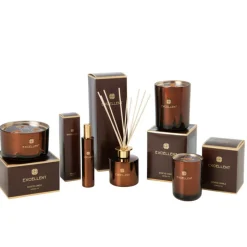 LANA DECO - Bougie parfumée "excellent" 13cm siberia fir marron