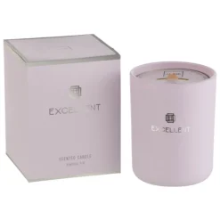 LANA DECO - Bougie parfumée en verre "excellent" 14cm siberia fir lilas