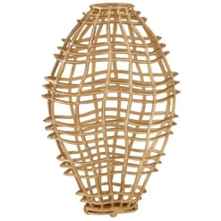 LANA DECO - Vase design "barres décoratives" 82cm or